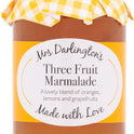 DARLINGTON'S Three Fruit Marmalade 340g - 1 Case