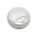 Hot Cup CPLA Lid Fits 8oz Cup (Case of 1)