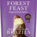 FOREST FEAST Belgian Milk Chocolate Brazils 120g - 1 Case