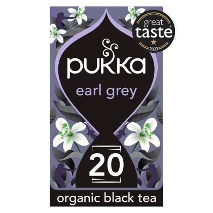 Pukka Tea Earl Grey Enveloped Tea Bags (Case of 4)