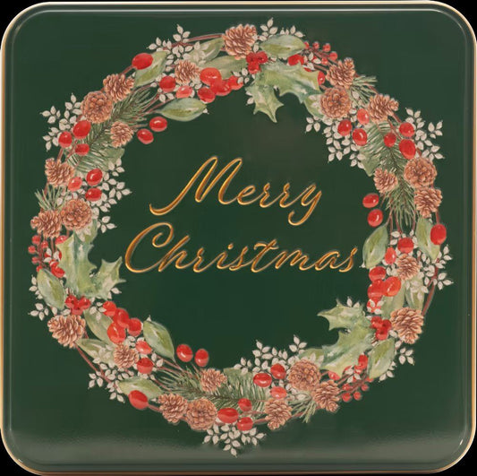Farmhouse - Christmas Wreath Festive Selection Tin (8x400g)