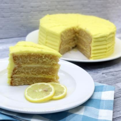 Just Love Pre-sliced lemon Cake  1X16PTN