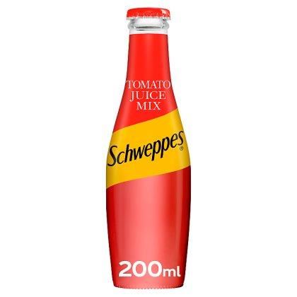 Schweppes Tomato Juice Glass (Case of 24)