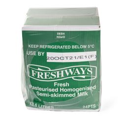 Semi Skimmed Milk Pergal (Case of 1)