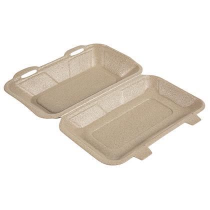 Infinity EPP Clamshell Food Box 9x6"
