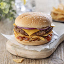 Big Al's Flame Cooked 2oz Burgers (Case of 2)