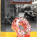 MAESTRO MASSIMO Ciambella Donut Strawberry Flavour Coated - 6 Pack 300g - 1 Case