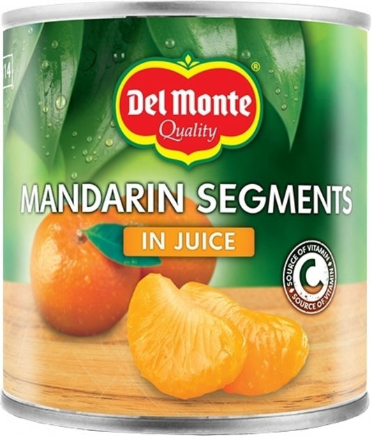 DEL MONTE Mandarin Segments in Juice 298g - 1 Case