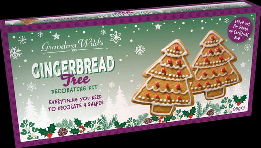 GRANDMA WILD'S Gingerbread Tree Decorating Kit 99g