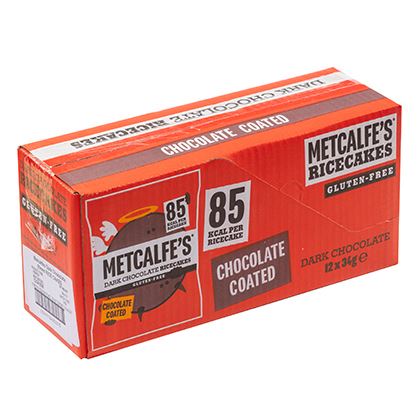 Metcalfe's Dark Choc Rice Cakes