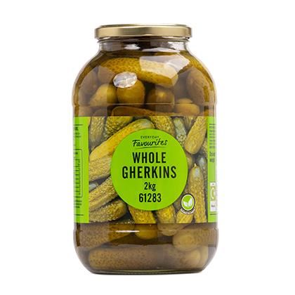 Everyday Favourites Whole Gherkins