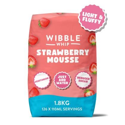 Wibble Strawberry Mousse