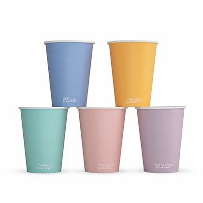 Feel Good Single Wall Hot Cup 12oz