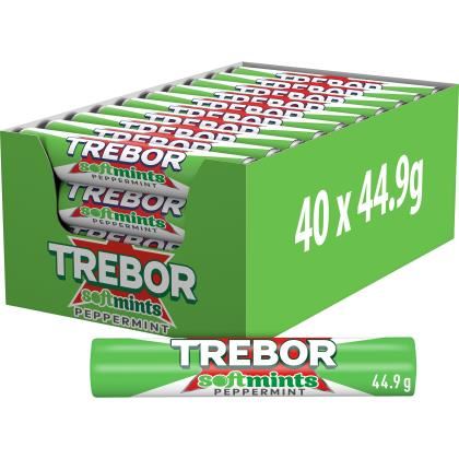 Trebor Softmints Peppermint Mints Roll 44.9g