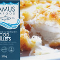 RAMUS SEAFOOD Battered Cod Fillets 240g