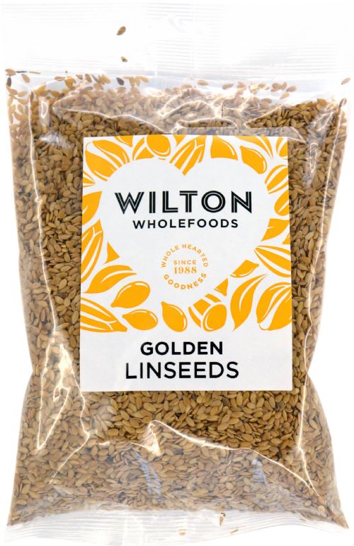 WILTON WHOLEFOODS Golden Linseeds 375g