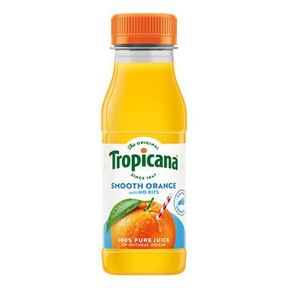 Tropicana ambient Smooth Orange Juice 250ml