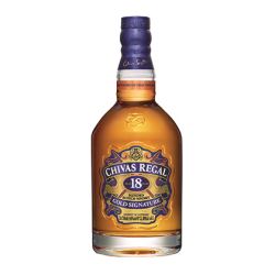 Chivas Real 18 year old - product delivered via separate courier within 3-5 working days. Min alcohol order must be £150 (Case of 1)