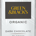 GREEN & BLACK'S Organic Dark Cooks' Chocolate 70% Cocoa 150g - 1 Case