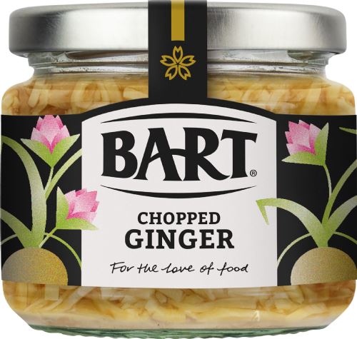 Bart Chopped Ginger in White Wine Vinegar, 180g
