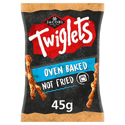 Jacob's Twiglets Baked Grab Bag Snacks 45g