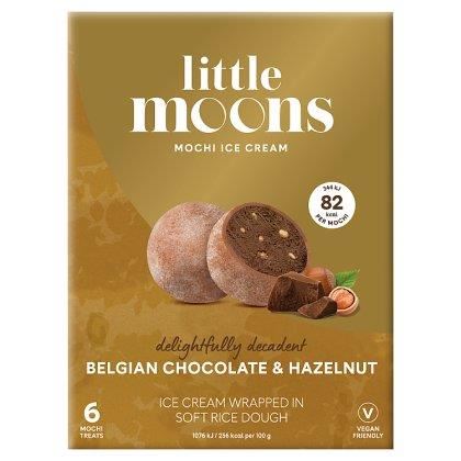 Little Moons Vegan Chocolate Hazelnut Ice Cream Mochi