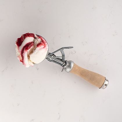 Arran Dairy Raspberry Ripple Traditional Dairy Ice Cream Napoli