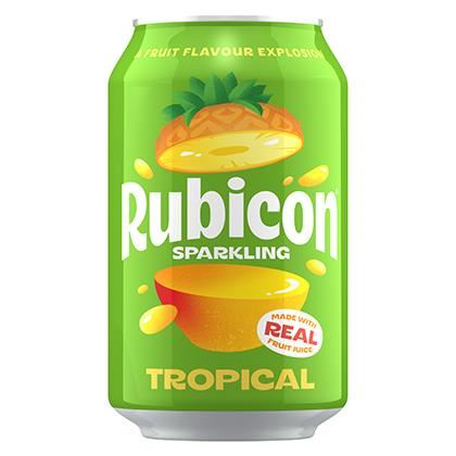 Rubicon Sparkling Tropical can (Case of 24)