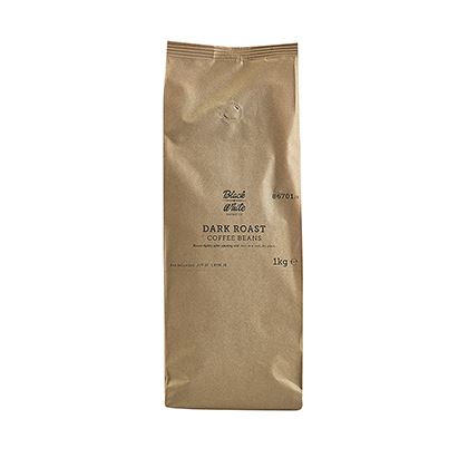 Black + White Coffee Co. Dark Roast Coffee Beans (Case of 6)