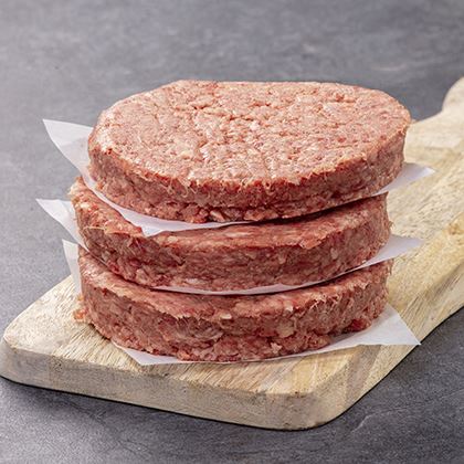 Bistro Burger 227g - order to be placed by 2pm Mon to Fri for next delivery day (Case of 15)