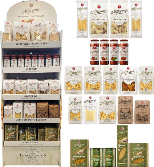 LA MOLISANA Display Unit with Stock to Fill