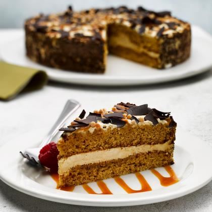Everyday Favourites Salted Caramel Gateau (Whole)