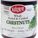 CLEMENT FAUGIER Whole Peeled Chestnuts 240g - 1 Case