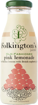 FOLKINGTON'S Old-Fashioned Pink Lemonade 250ml (Case of 12)