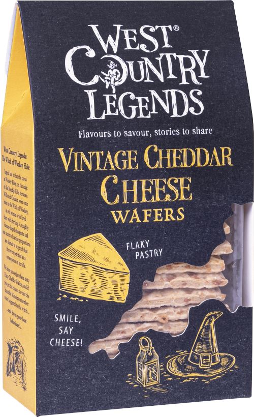 West Country Legends Cheese Wafers 80g (Cheddar)