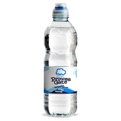 Princes Gate Naturally Welsh Still Water 500ml Sports Cap Bottle (Case of 24)