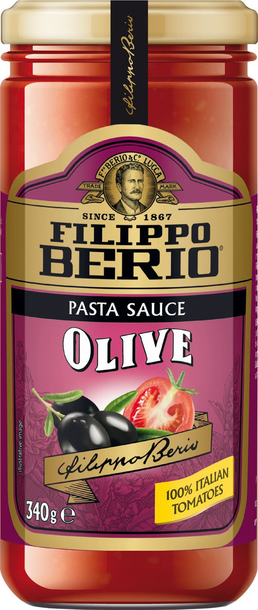 FILIPPO BERIO Olive Pasta Sauce 340g - 1 Case
