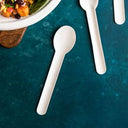 Paper Disposable White Spoon (Case of 1)
