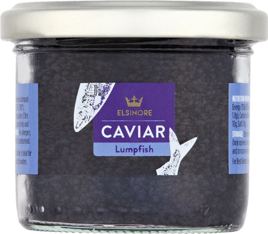 ELSINORE Black Lumpfish Caviar 100g - 1 Case