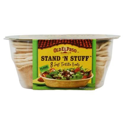 Old El Paso Stand 'N' Stuff Soft Flour Tortillas (Case of 4)