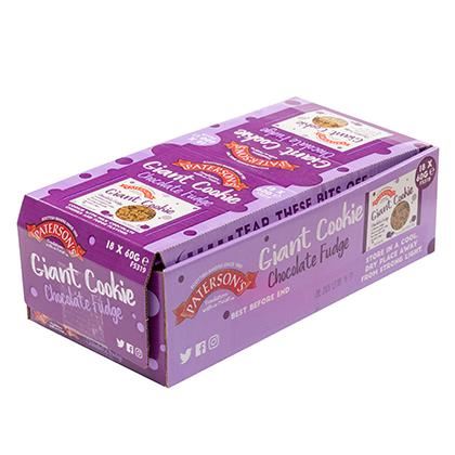 Bronte Giant Choc Fudge Cookies (Case of 18)