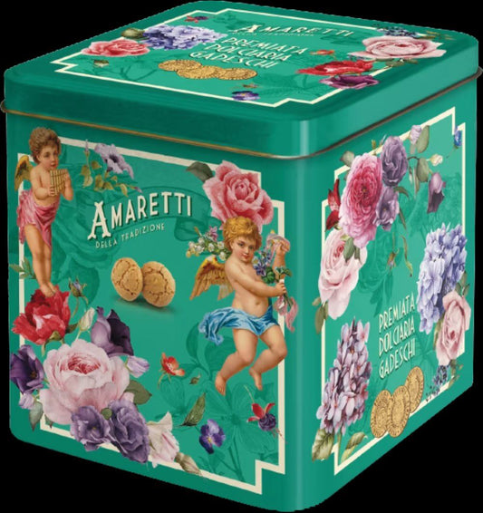 Dolciaria Gadeschi - Amaretti Green Cherubini Tin (6x200g)