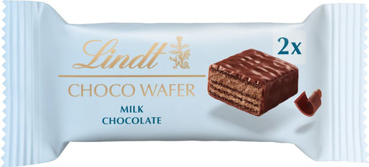 LINDT Choco Wafer - Milk Chocolate 26g - 1 Case