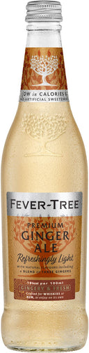 FEVER-TREE Refreshingly Light Ginger Ale 500ml (Case of 8)