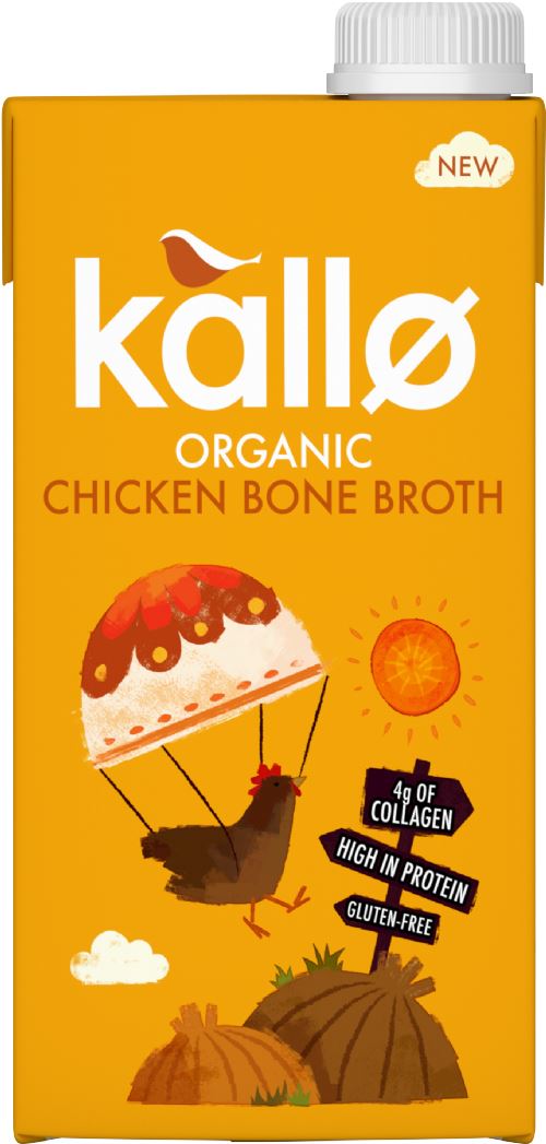 KALLO Organic Chicken Bone Broth 500ml