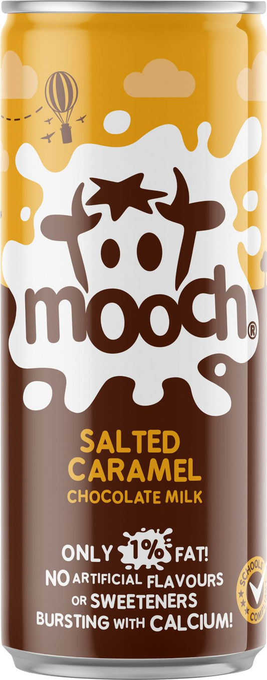 MOOCH Salted Caramel Chocolate Milk 250ml - 1 Case