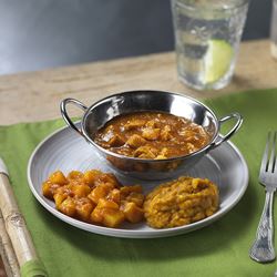 Simply Puree Level 6 Soft & Bite Sized Chicken Curry (Case of 12)