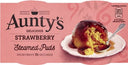 AUNTY'S Strawberry Steamed Puds (2x95g) (Case of 6)