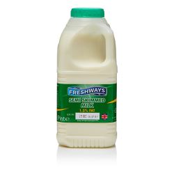 Freshways Semi Skimmed Milk Red Tractor