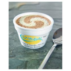 Cool Delight Chocolate & Vanilla Swirl Vegetarian Mousse (Case of 1)